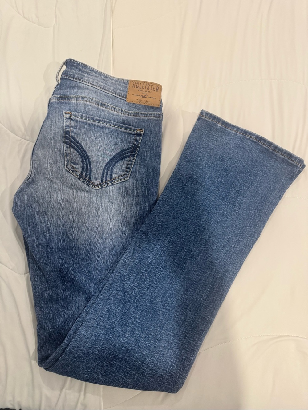 Hollister Light to Medium Blue Jeans